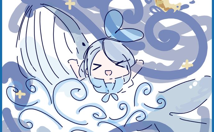 クジラの夜風