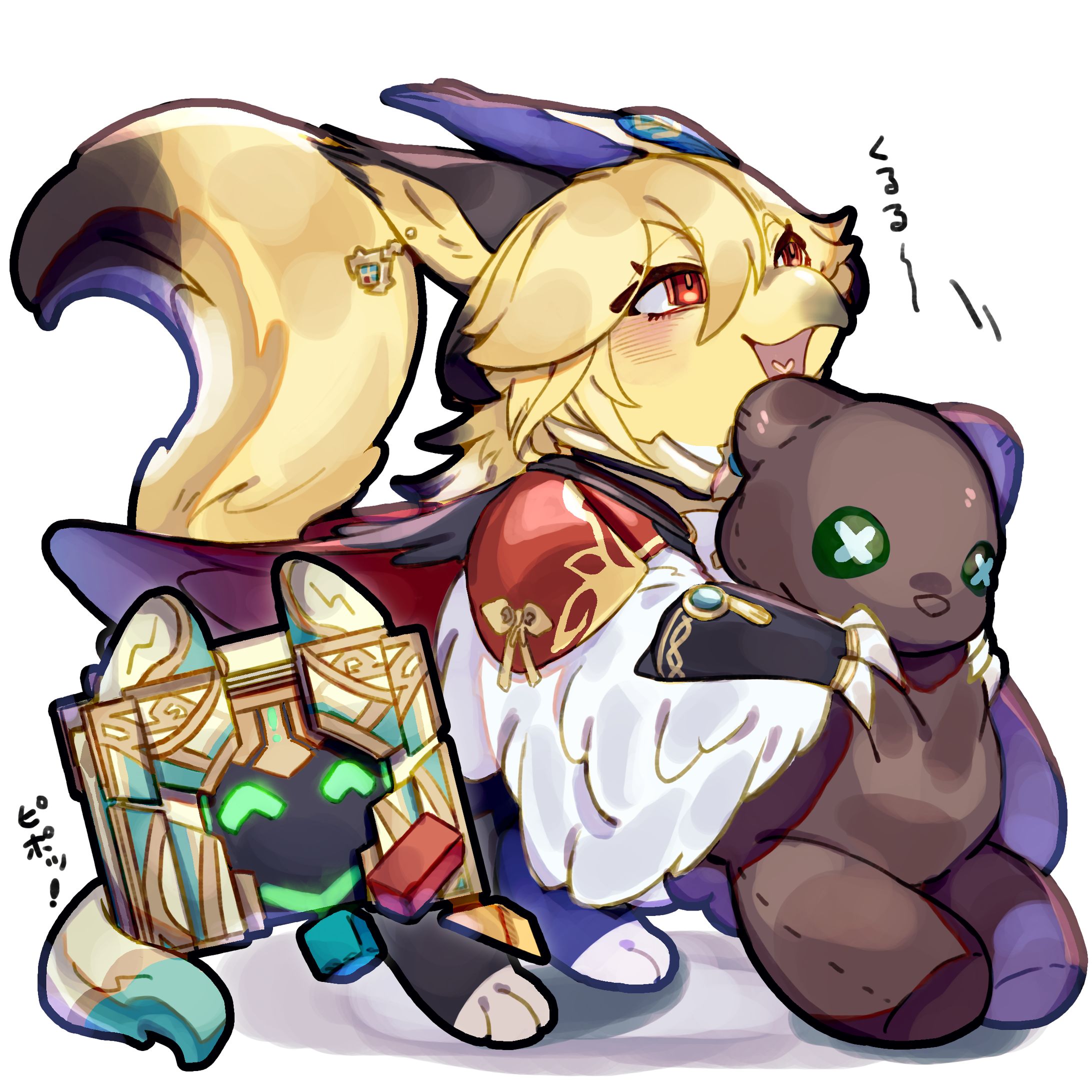 二次創作(擬獣化)-1
