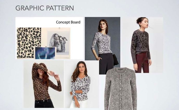 針織服裝印花設計｜Kniterwear collection