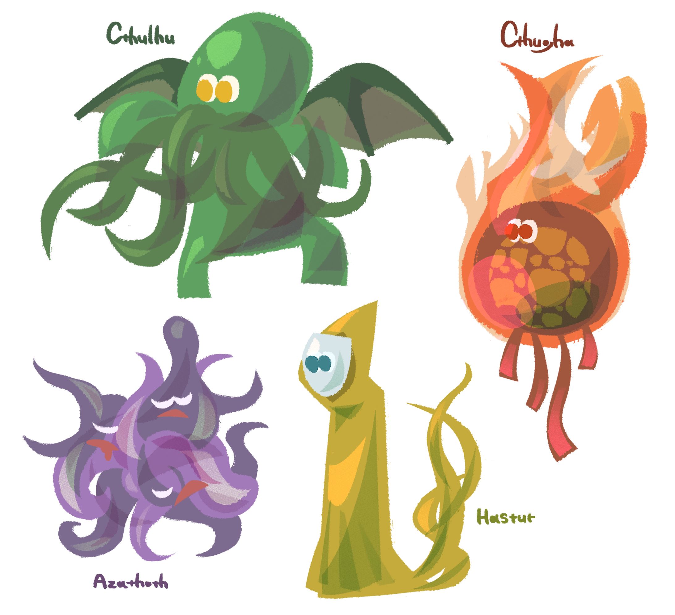 クトゥルフ神話生物-1