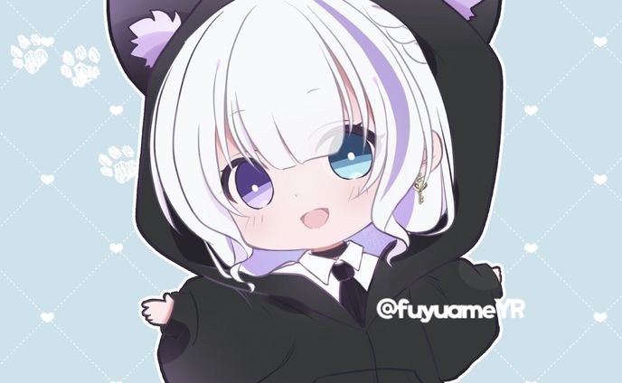 ねこ耳パーカーの可愛い女の子！