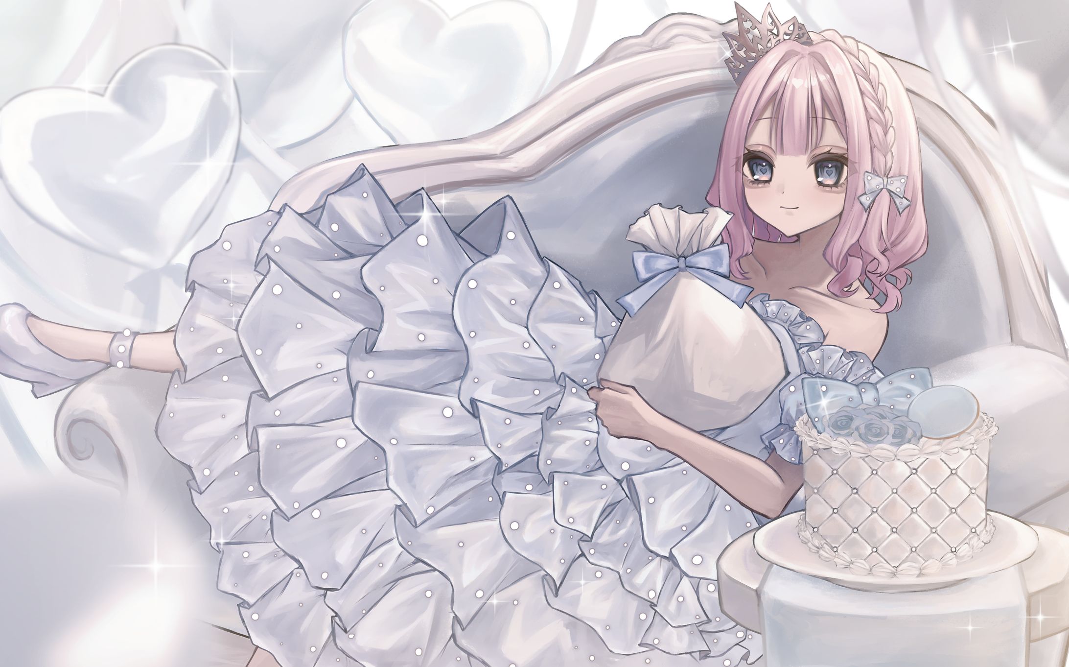 恋宵シズク様 生誕イラスト-1