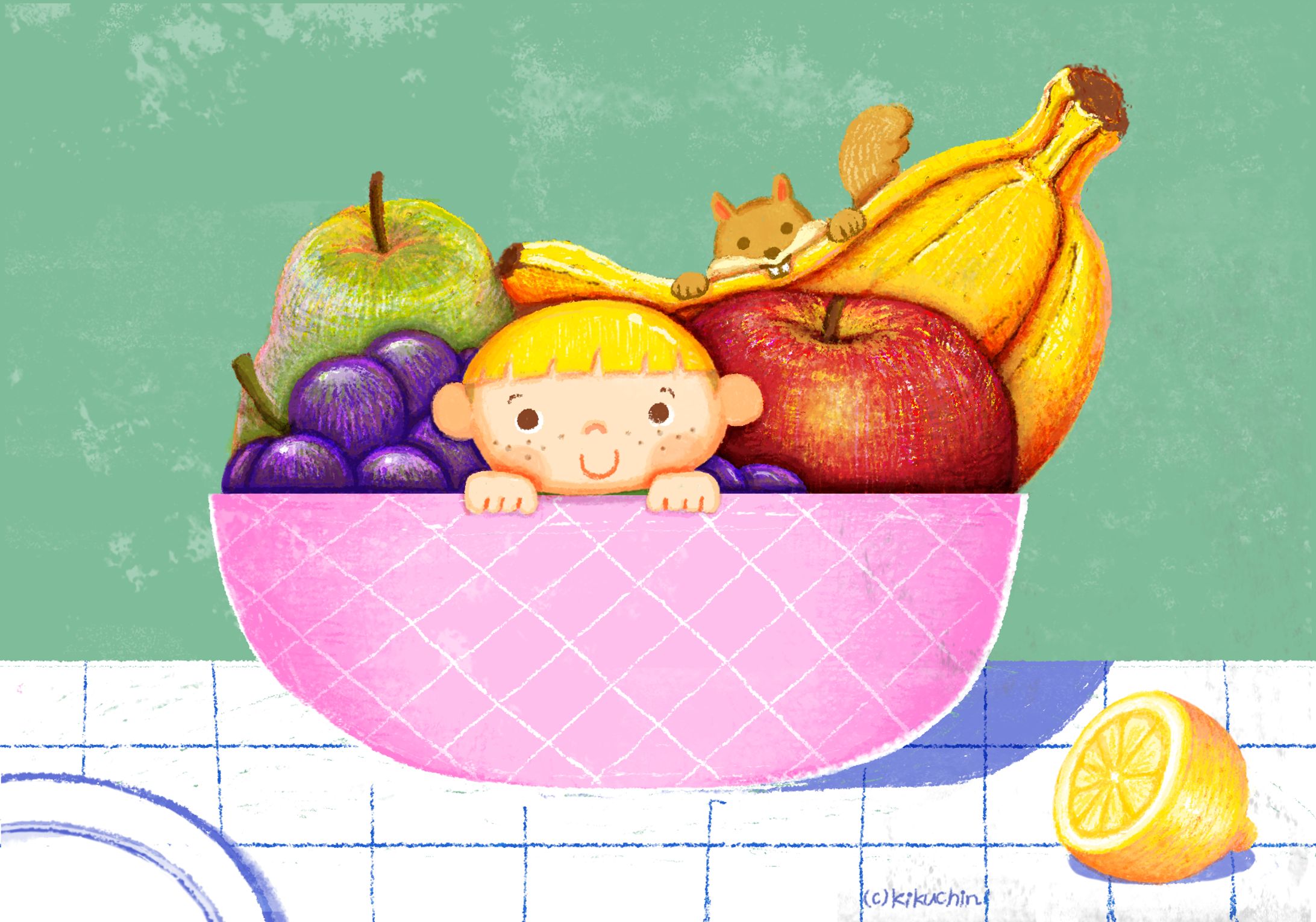 レモン坊や（公募展にて展示）-1