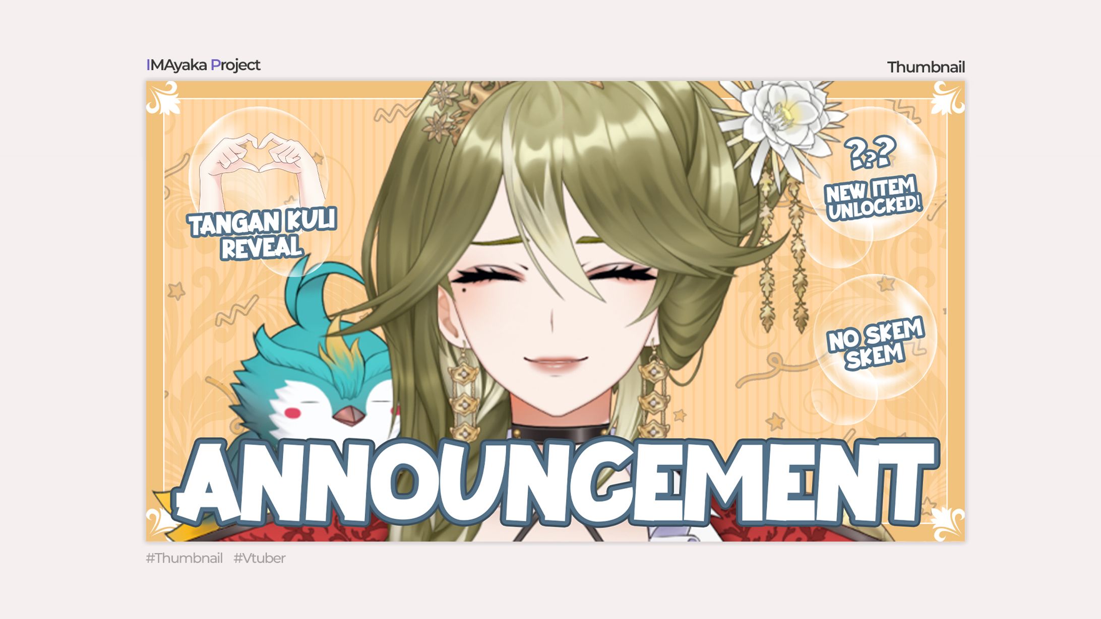 [Thumbnail] Announcement - Hera Garalea Ch. -1