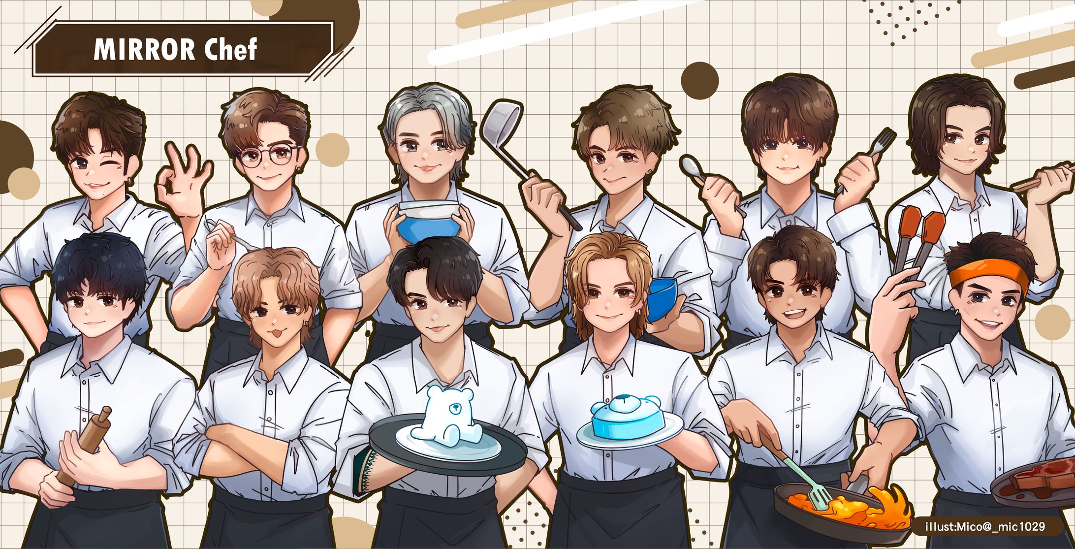 [お仕事] Mirror Chef - キービジュアル-1