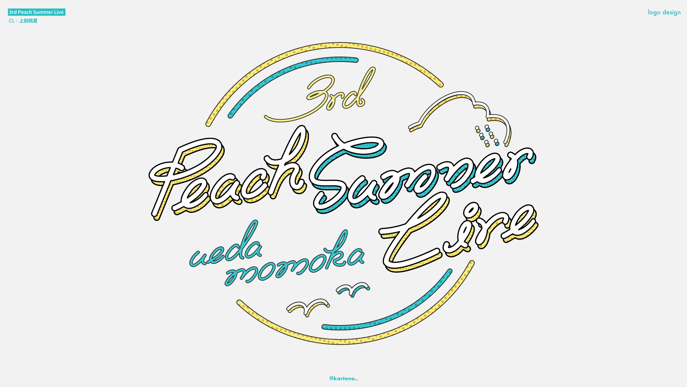 3rd Peach Summer Live - ロゴ-1