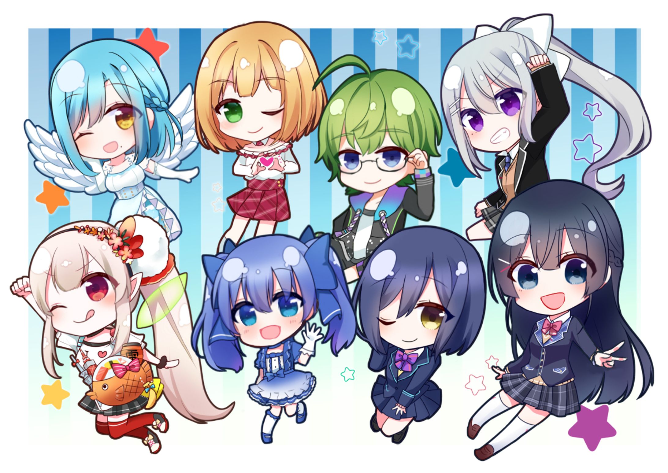 ファンアート SDイラスト-1