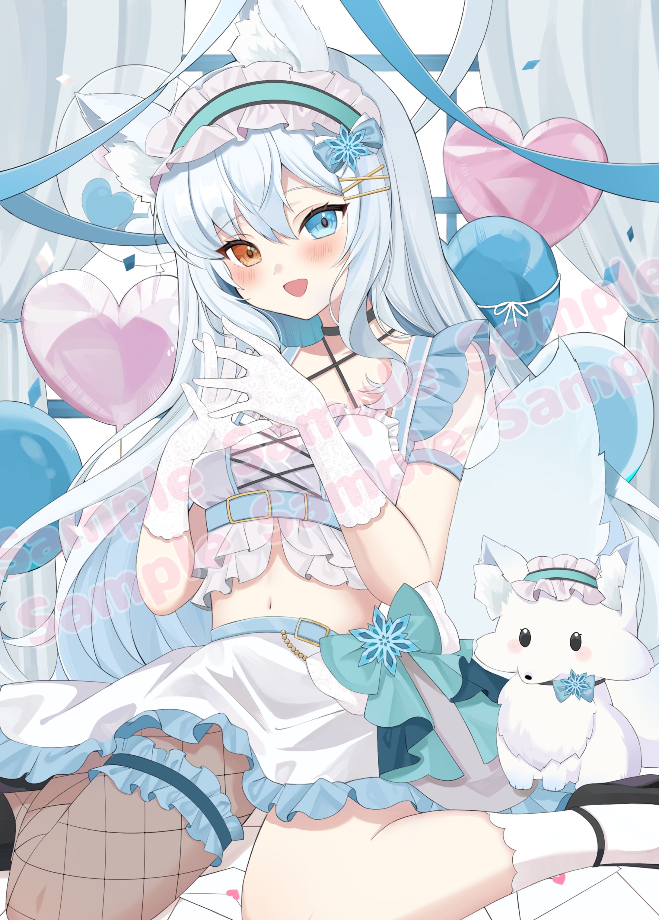 work 篠花ゆきの様　誕生日イラスト-1