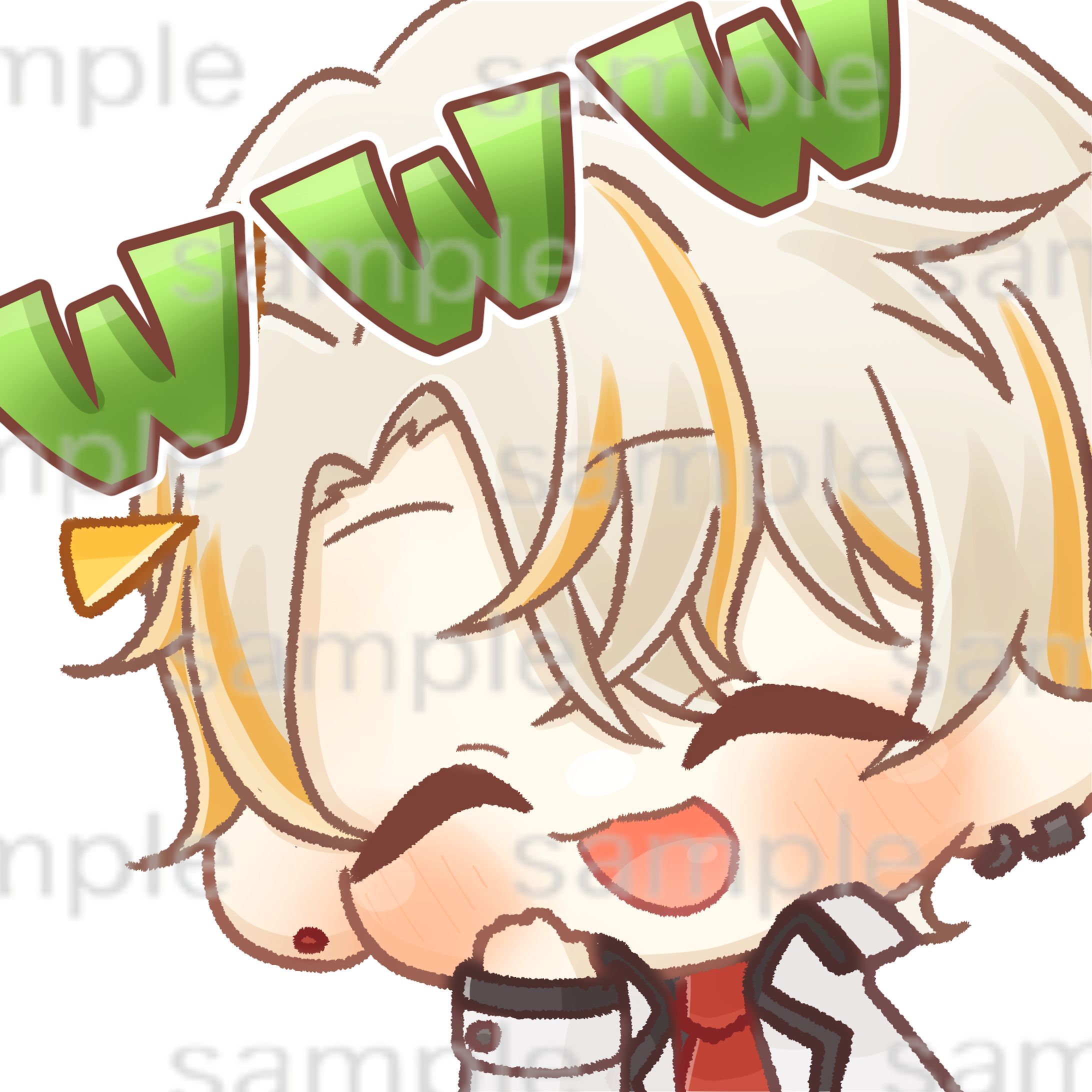 【ルナールさん】スタンプイラスト【Vtuberさん】-1