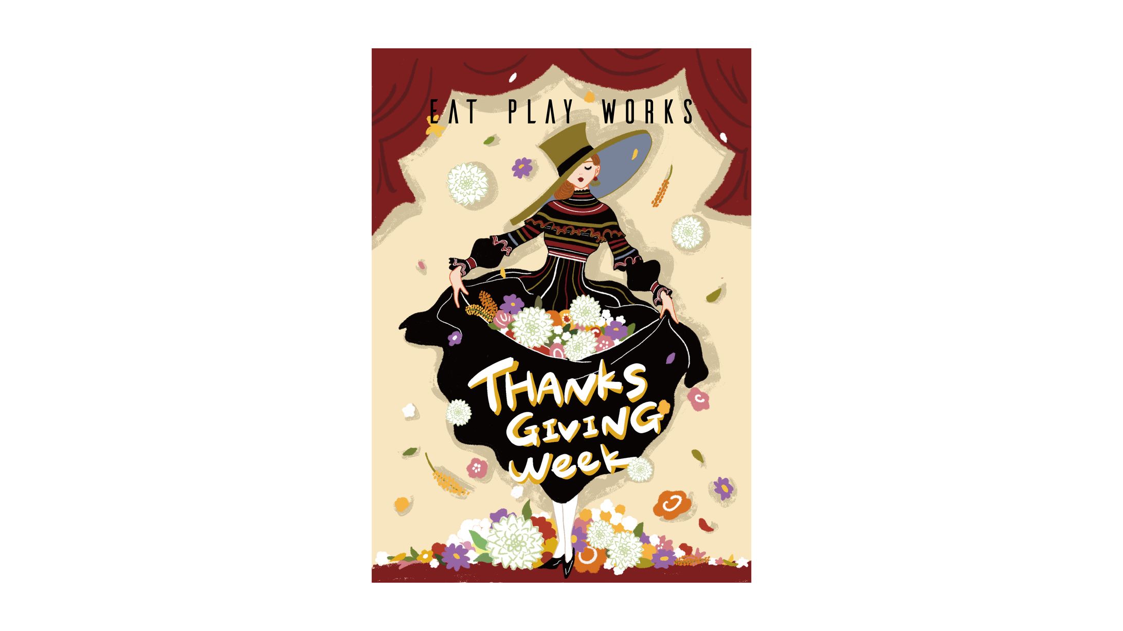 ポスターデザイン（Thanks giving）-1