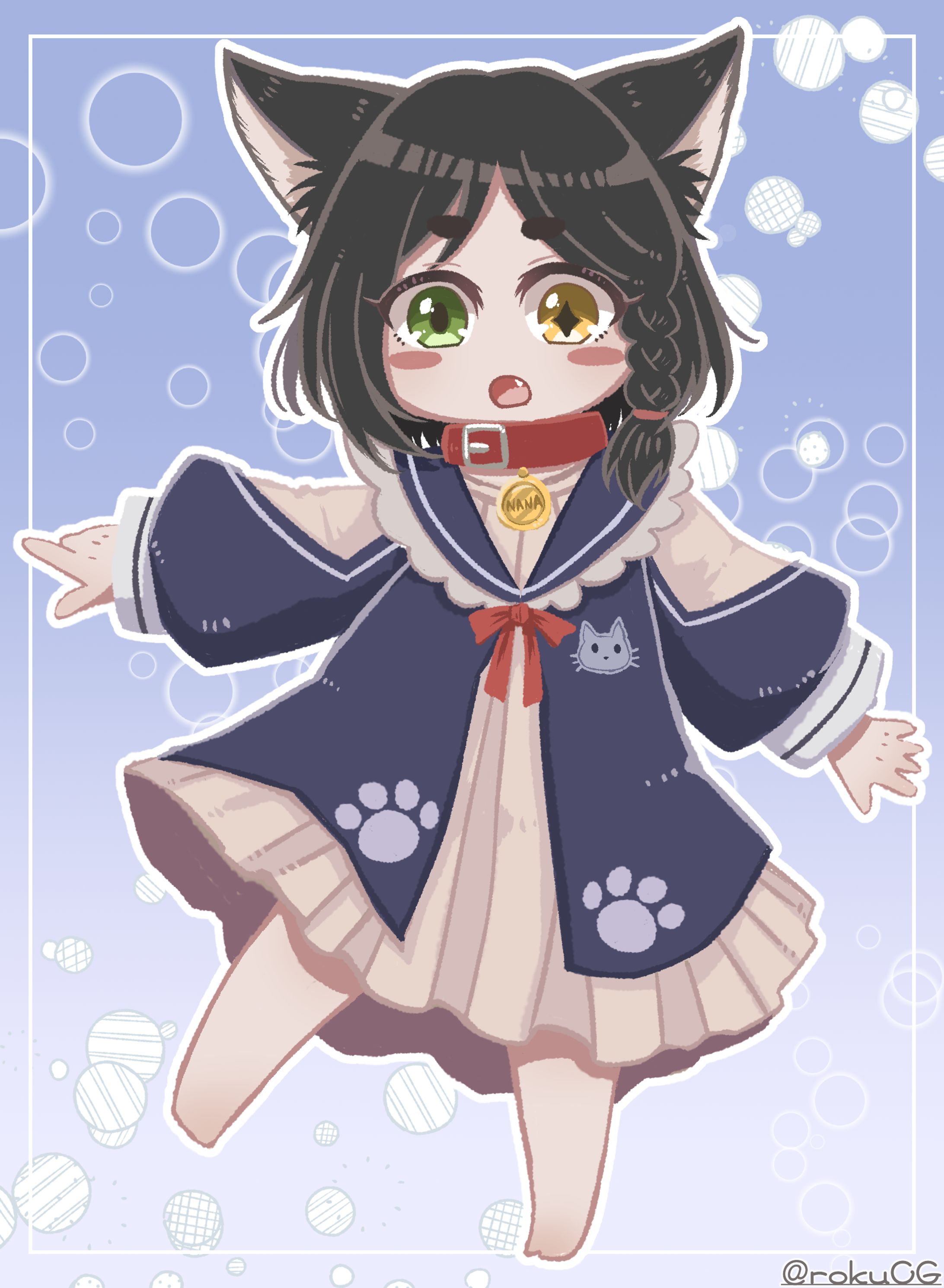 黒猫耳っ子-1