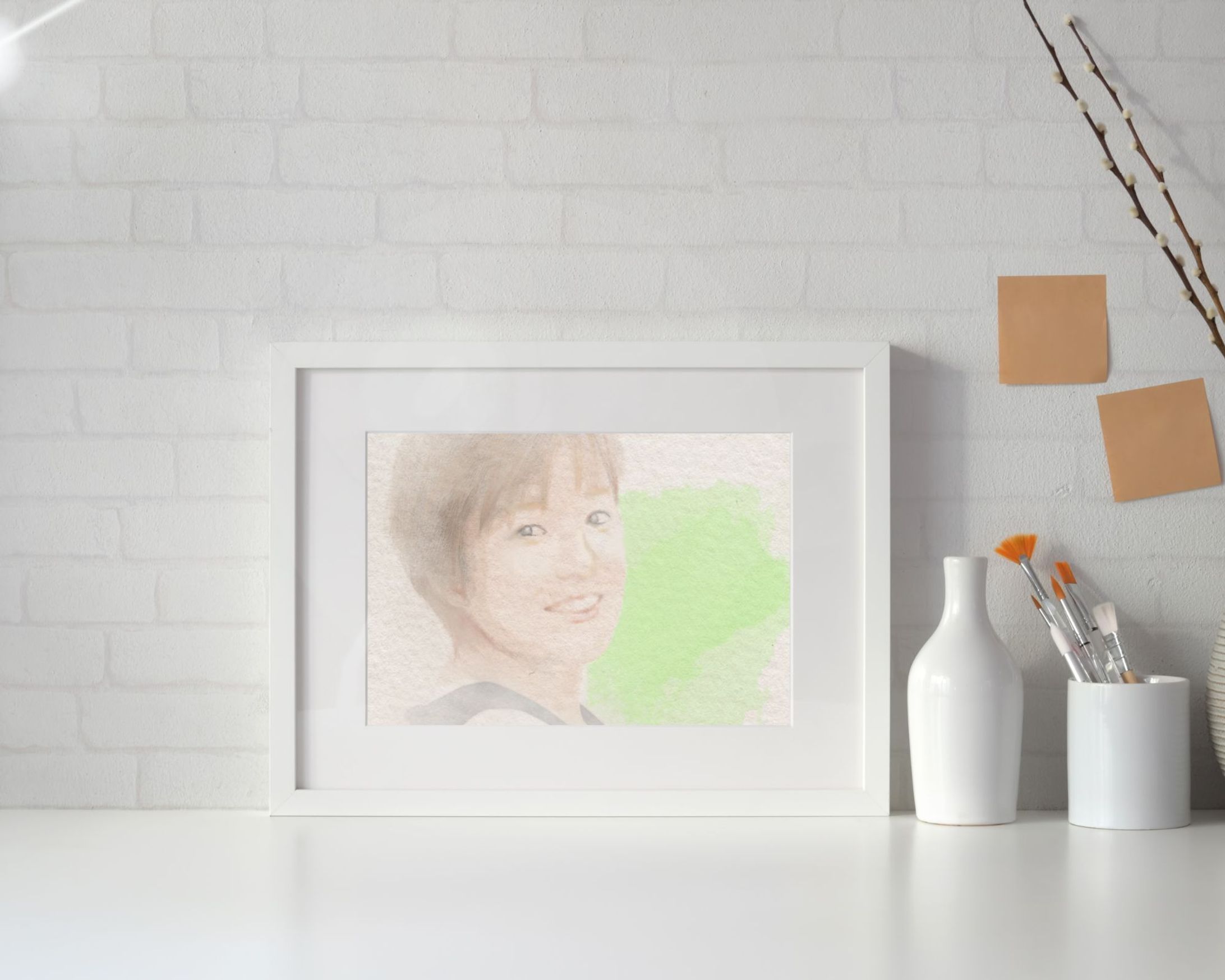 ゆりのみ様　似顔絵加工-1