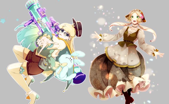キャラクターデザイン、school