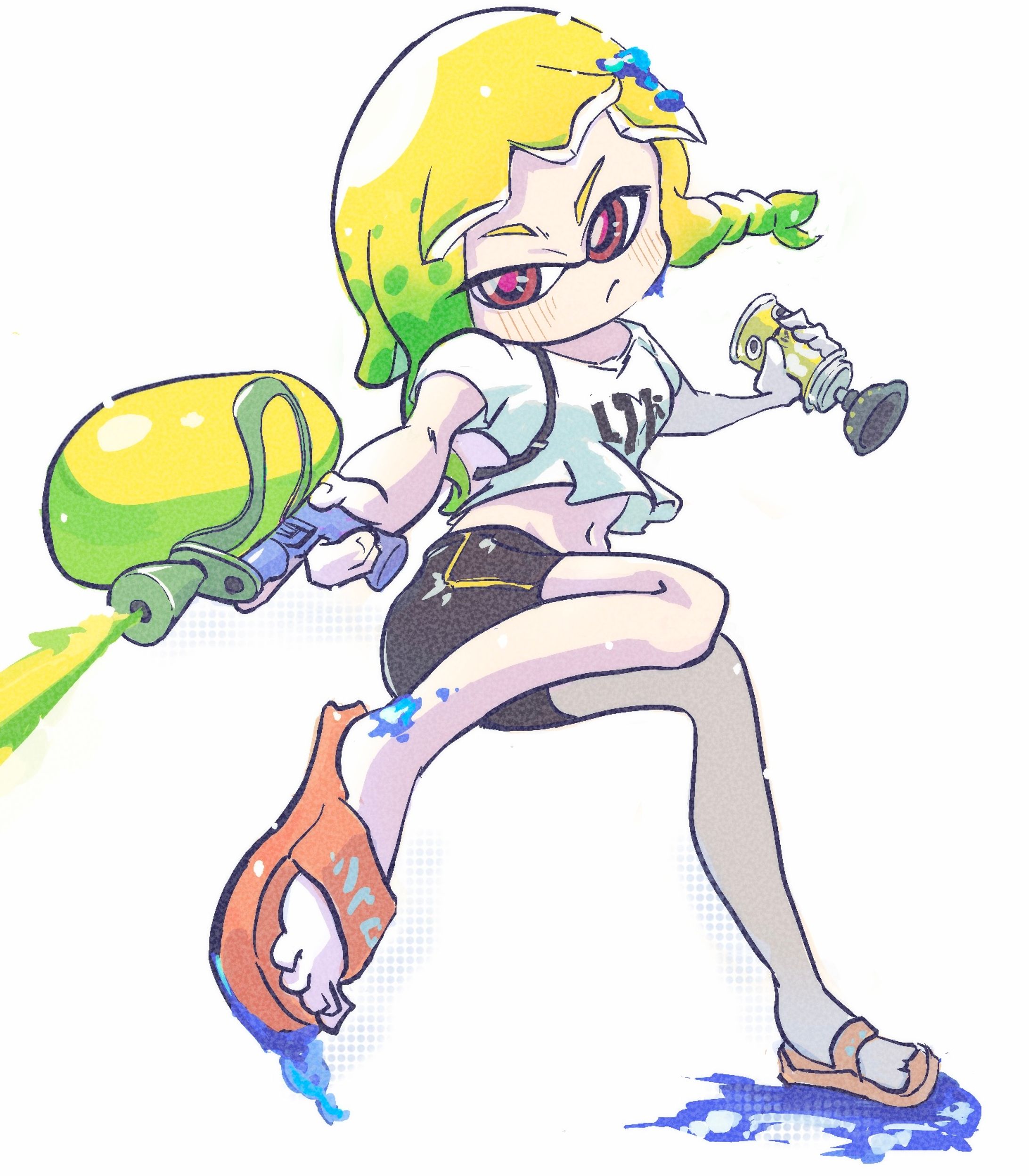 スプラトゥーンのイラスト-1
