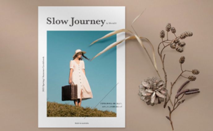 Moonlit 2021S/S ルックブック「Slow Journey」