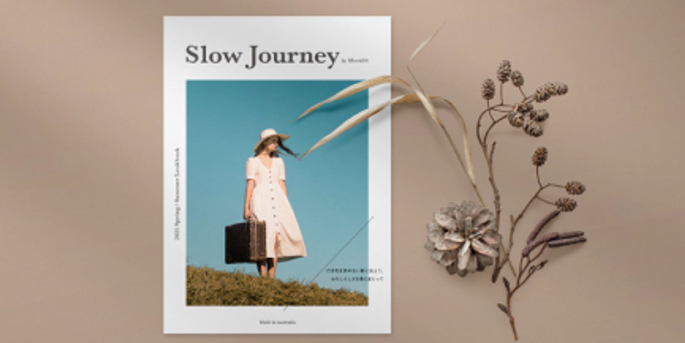 Moonlit 2021S/S ルックブック「Slow Journey」-1