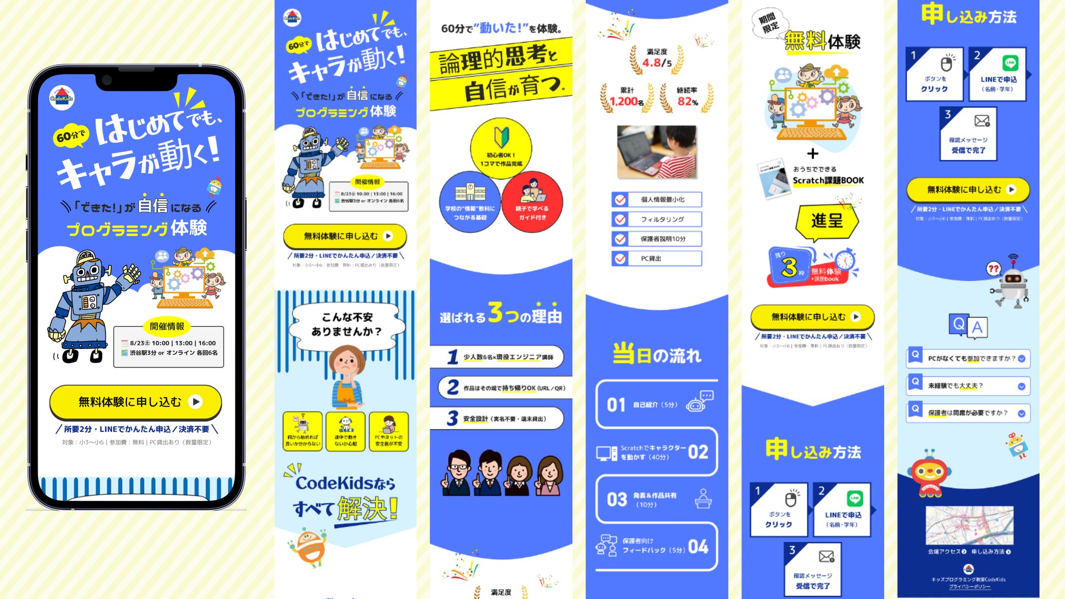 キッズ向けのプログラミングLP-1