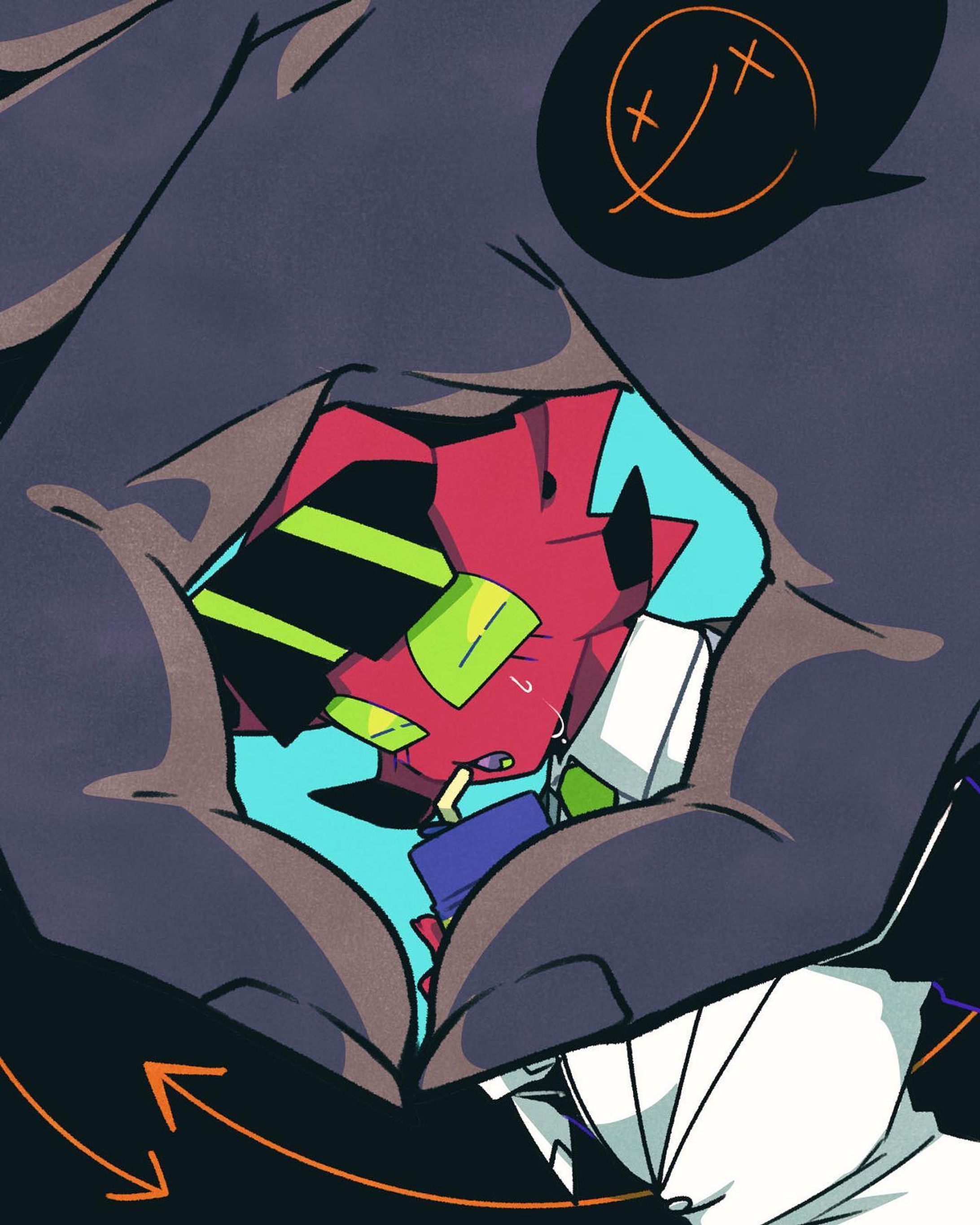 #イラスト #オリジナルイラスト 
#オリジナルキャラクター #illustration #originalcharacter #characterdesign #touseioc #sketch-1