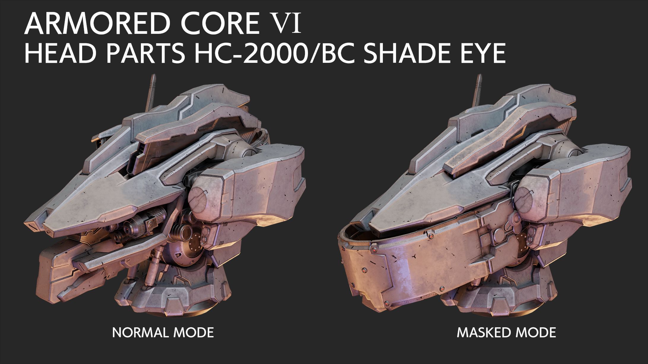[二次創作作品]Armored Core HC-2000/BC SHADE EYE-1