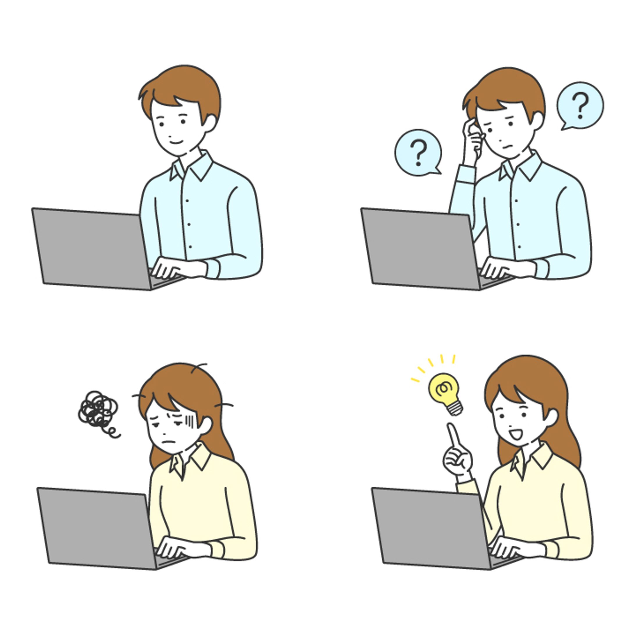 仕事をする人-1