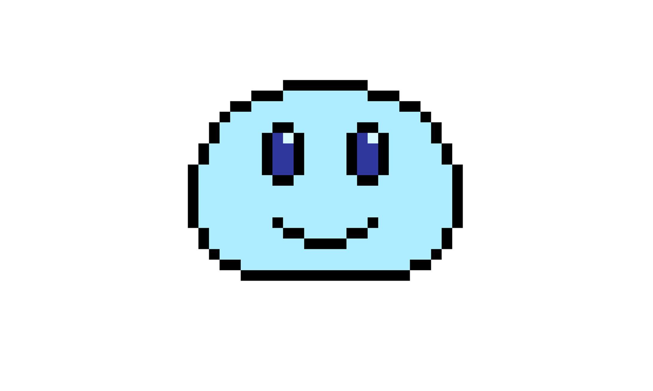 ドット絵「スライム」-1