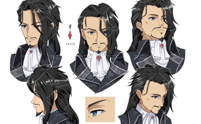 ジェームズダグラス　キャラデザイン