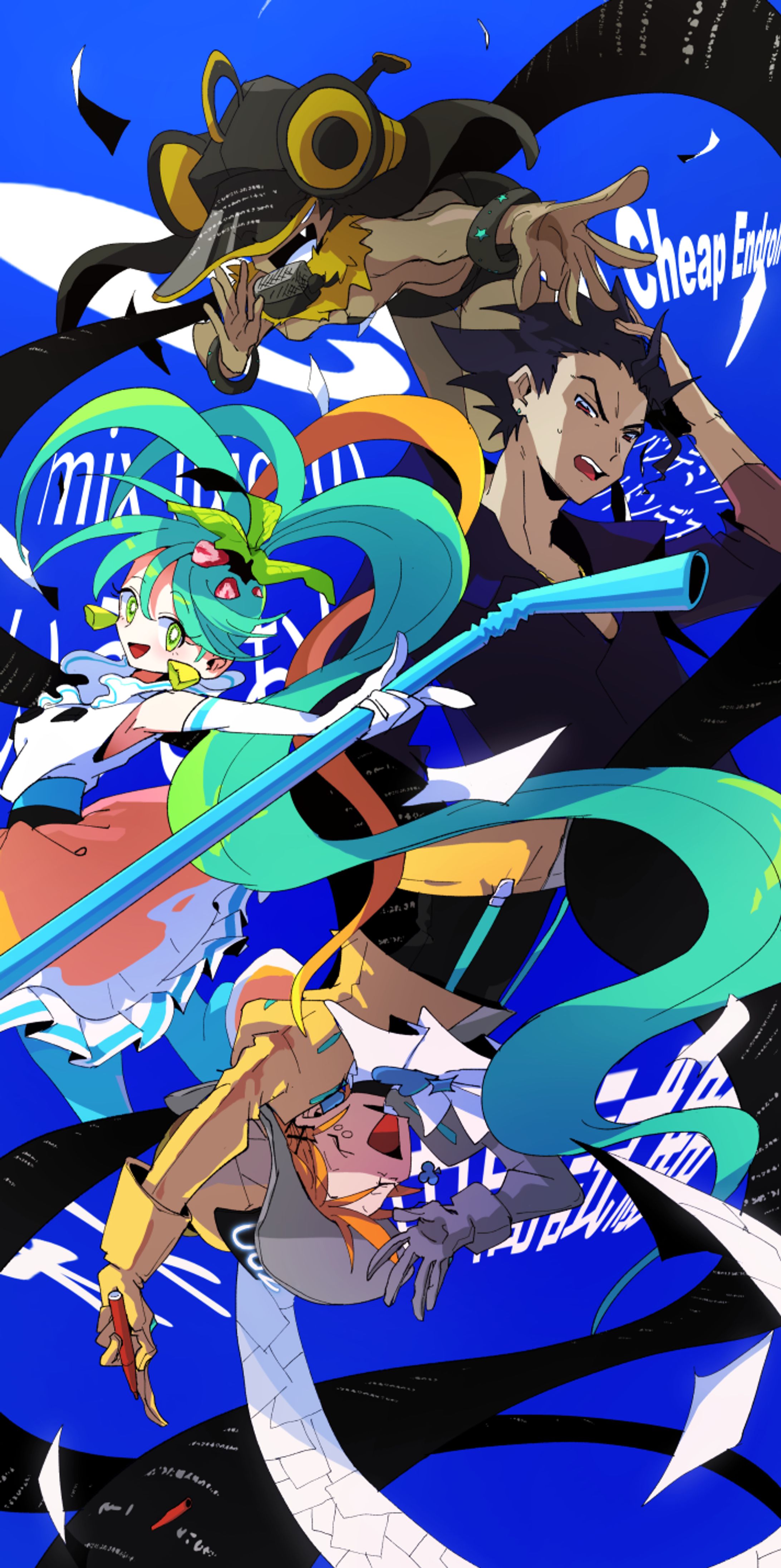 擬人化キャラ複数-1