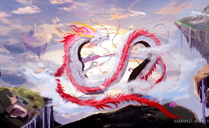 年始の挨拶イラスト制作 