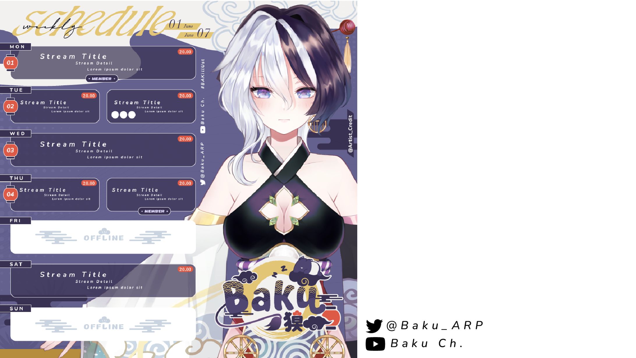 Baku's schedule-1