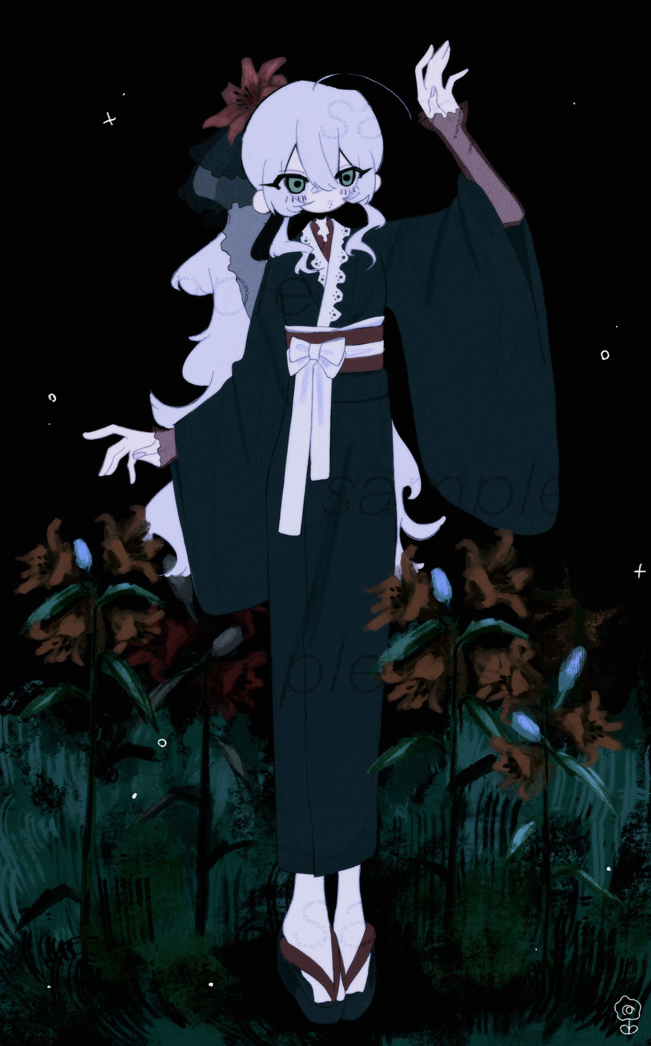 【commission】立ち絵／キャラクターデザイン-1