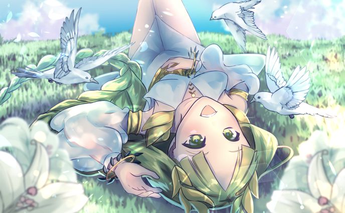 厚塗り、版権イラスト