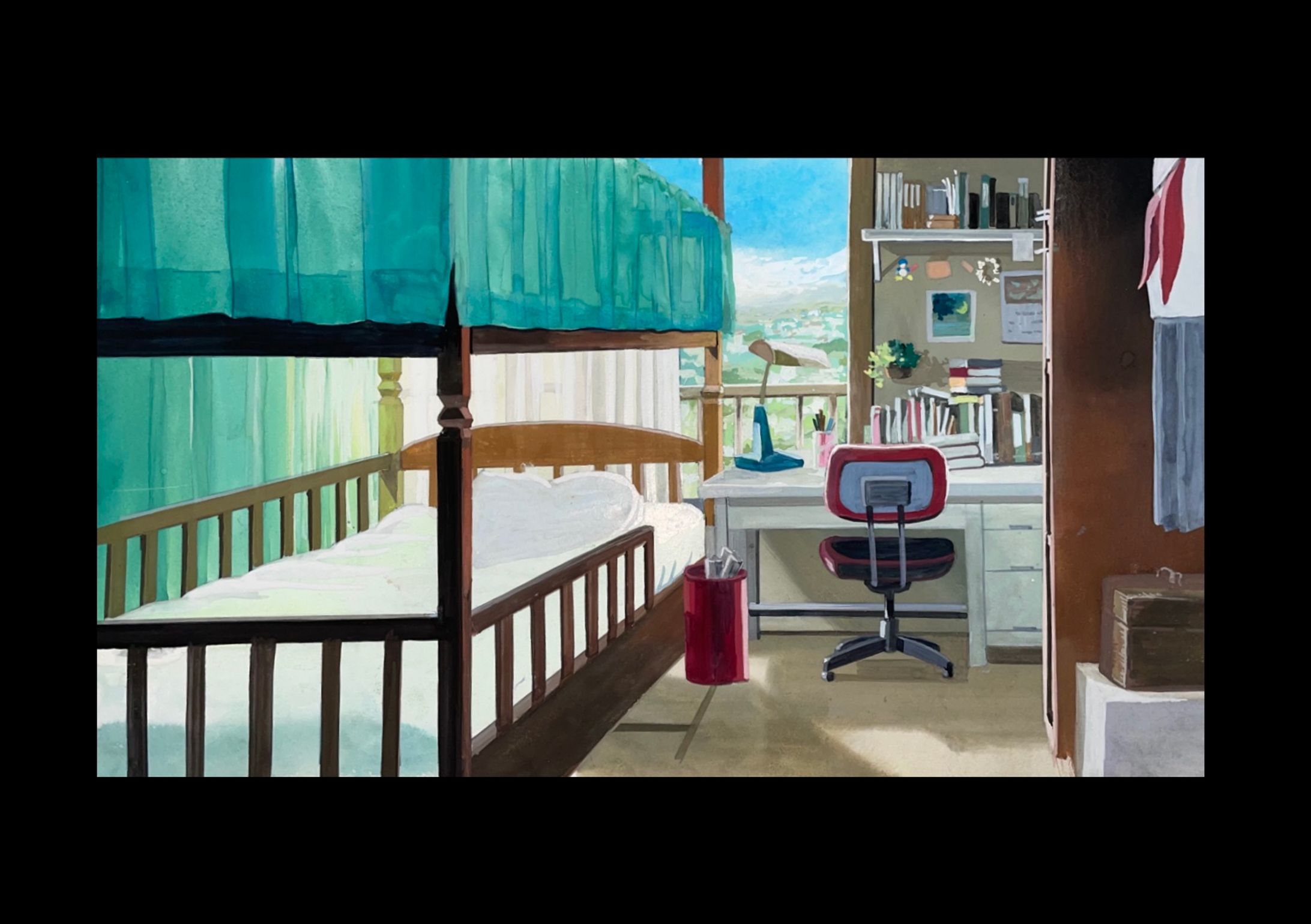 耳をすませば 模写練習-1