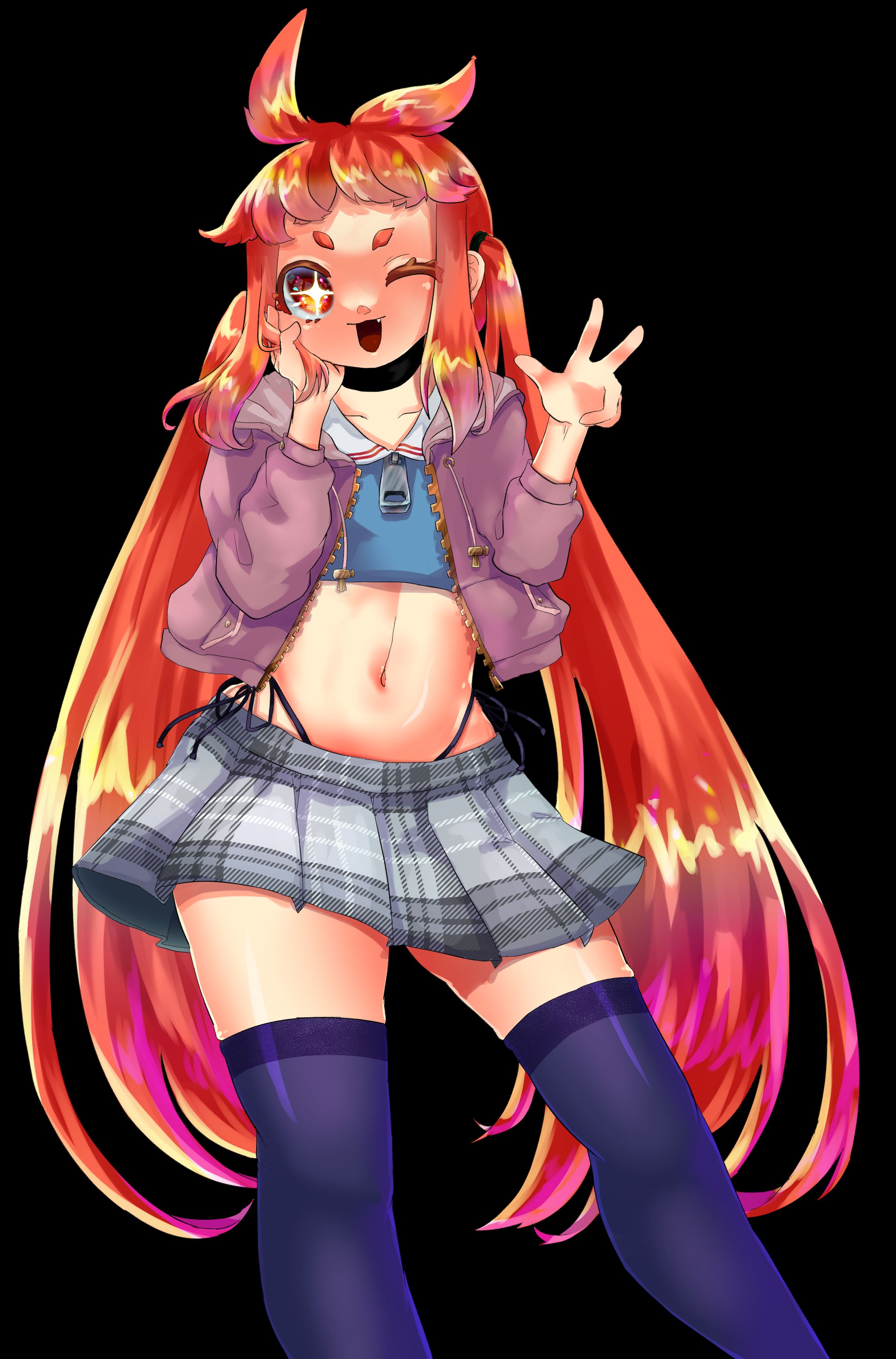 1枚絵立ち絵サンプル-1