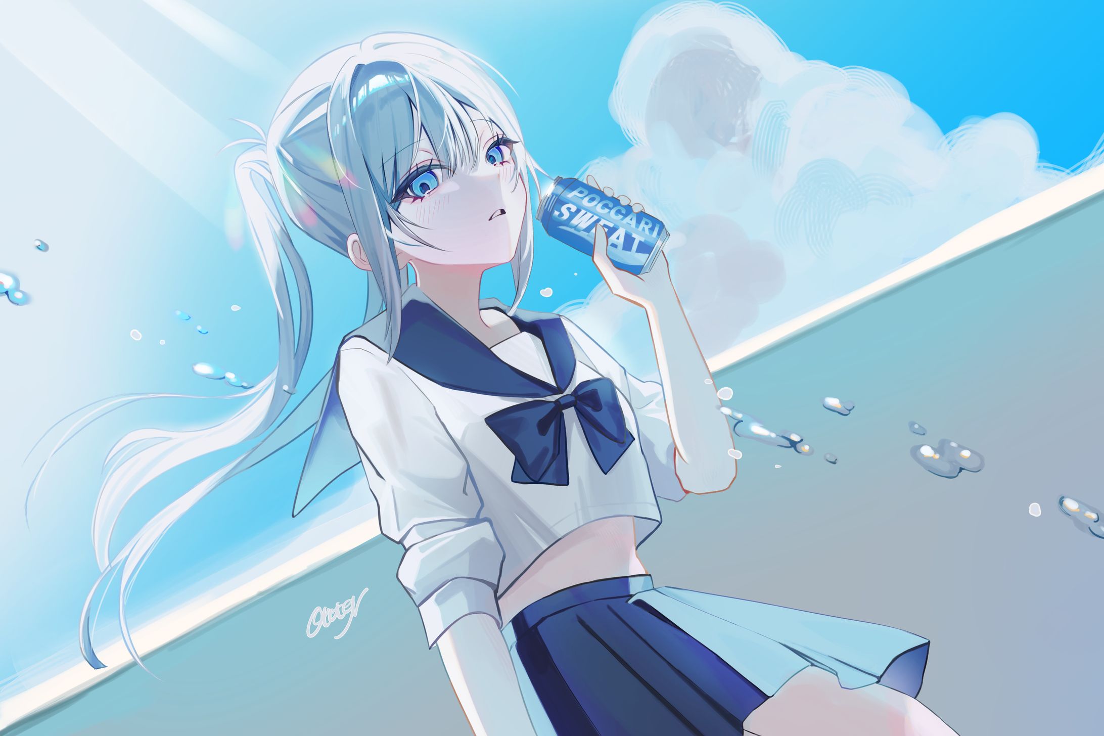 創作　碧の季節-1