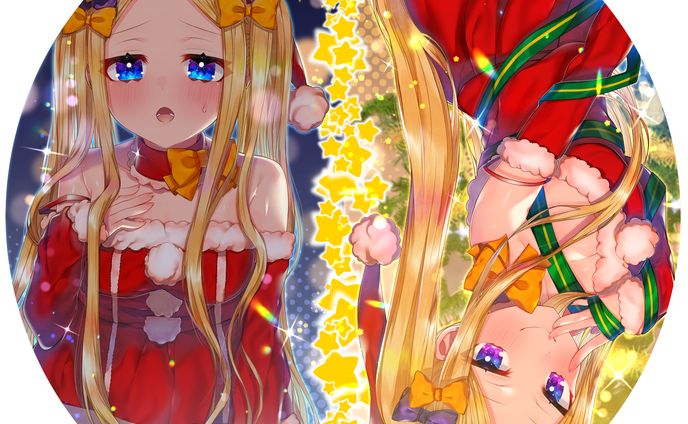 アビゲイル　浮き輪イラスト