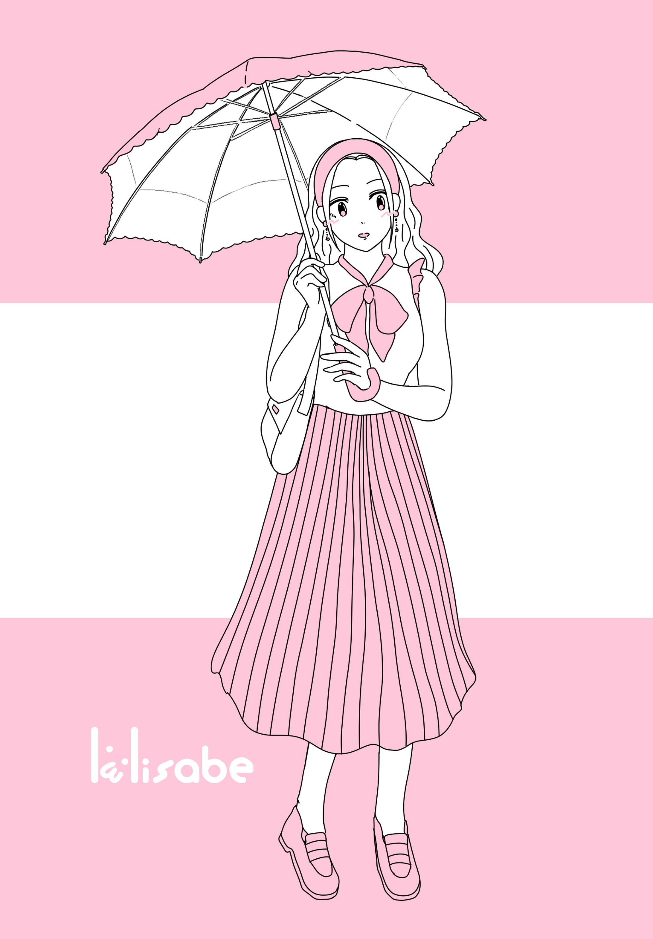 女性 イラスト-1