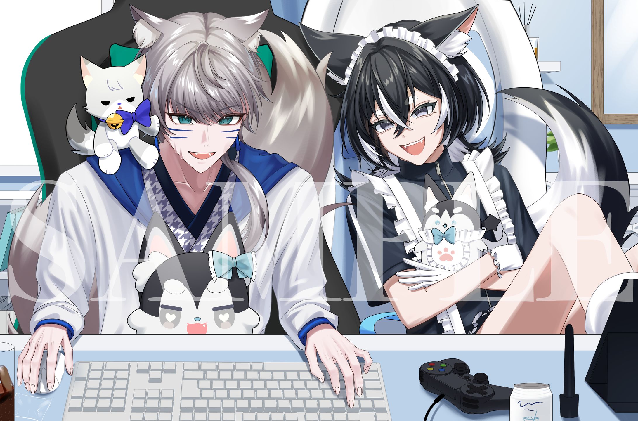 【個人様】活動用イラスト2点-1