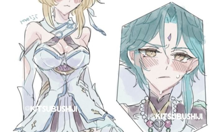 𝕩𝕚𝕒𝕠𝕝𝕦𝕞𝕚💜Who's the top?

#魈蛍 #xiaolumi #lumine #xiao 
#luminegenshinimpact #xiaogenshinimpact 
#genshinimpactfanart #genshinimpact
#xiaoxlumine