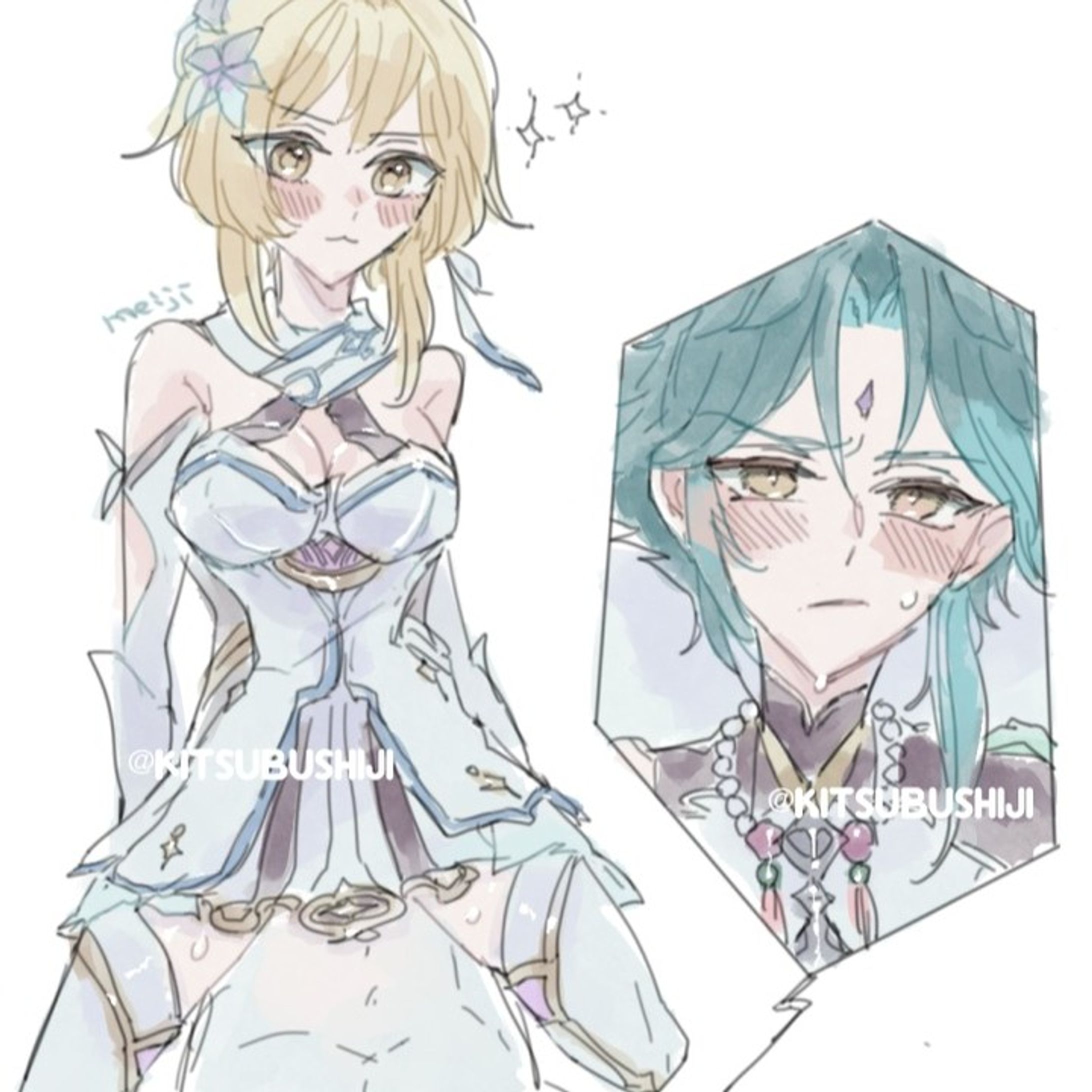 𝕩𝕚𝕒𝕠𝕝𝕦𝕞𝕚💜Who's the top?

#魈蛍 #xiaolumi #lumine #xiao 
#luminegenshinimpact #xiaogenshinimpact 
#genshinimpactfanart #genshinimpact
#xiaoxlumine-1