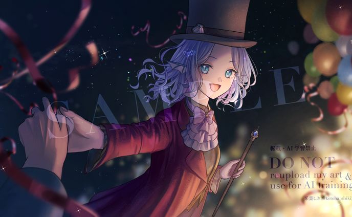 MVイラスト「Pure Imagination / オルカ(cover)」