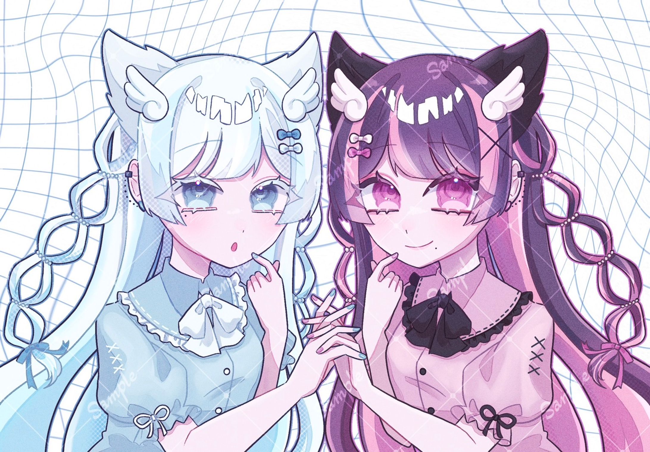 有償依頼：ペアイラスト-1