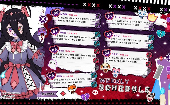 Custom Schedule