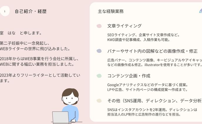 自己紹介・経歴紹介