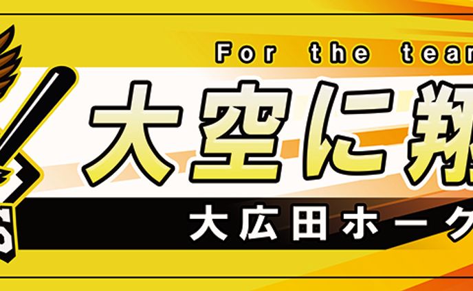 少年野球チーム横断幕