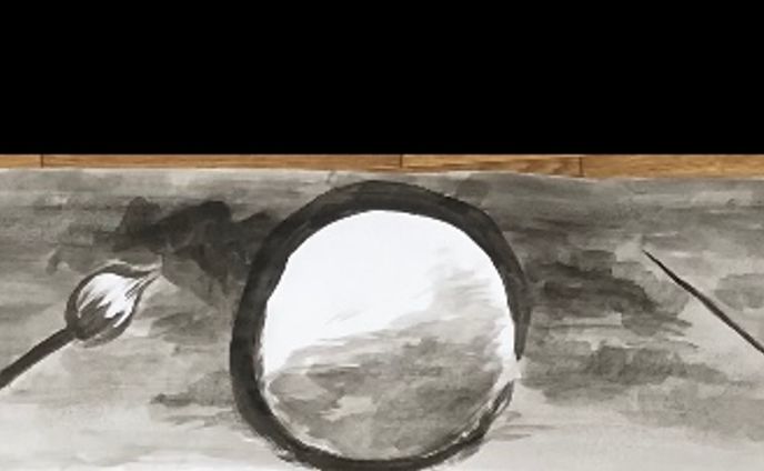 絵巻風のイラスト