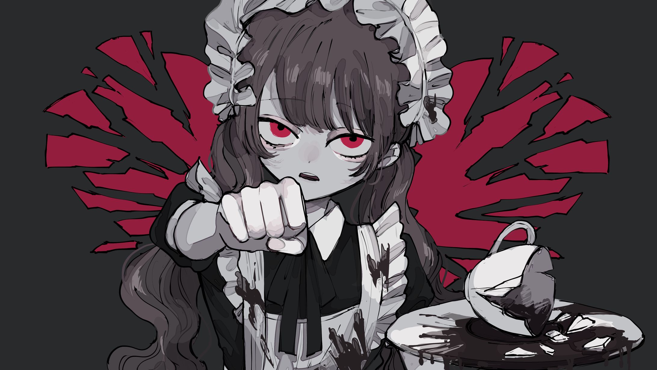 『オタクのメガネを割りたいの！』MVイラスト-1