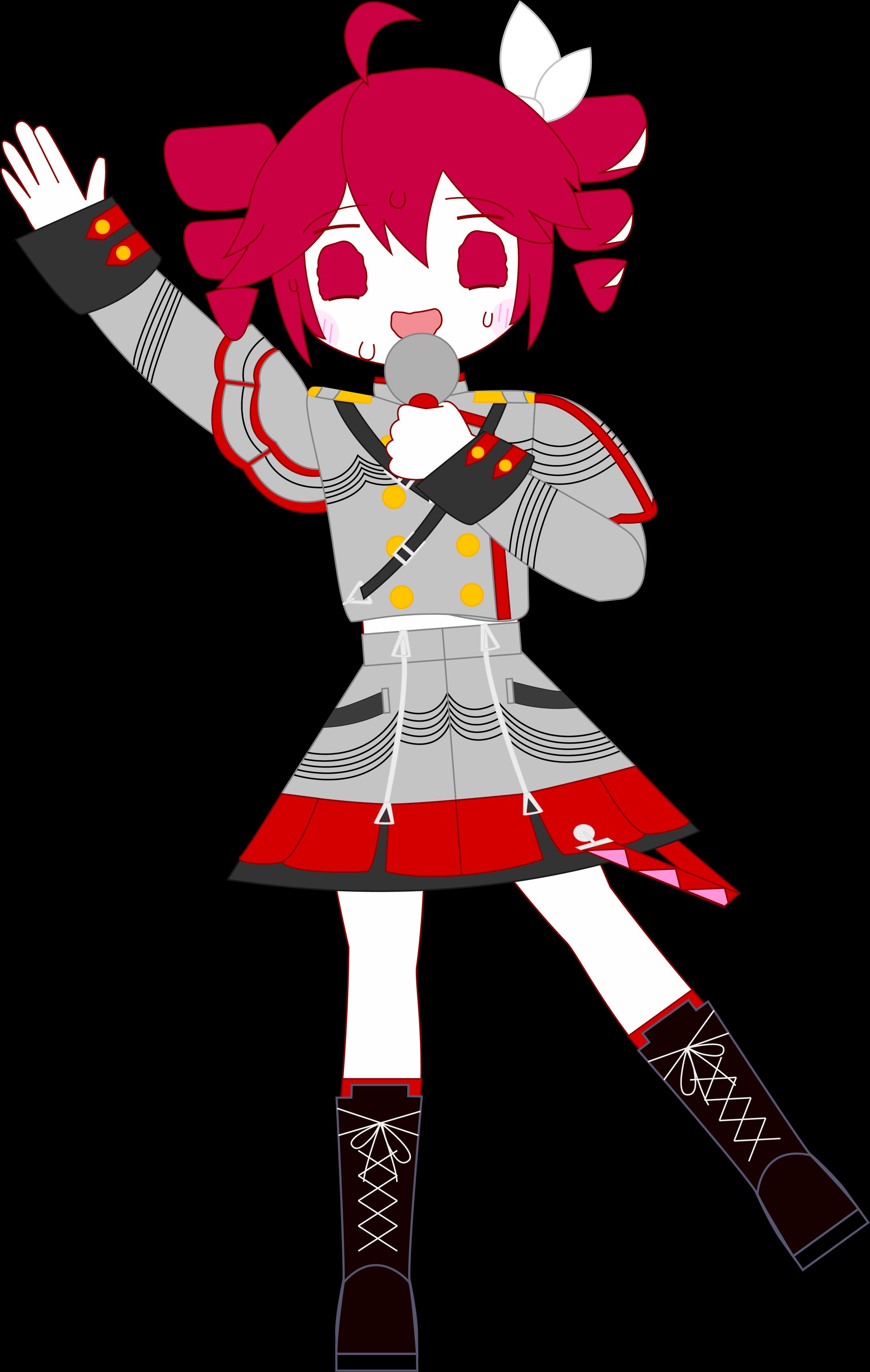 重音テトSV 立ち絵（ファンアート）-1