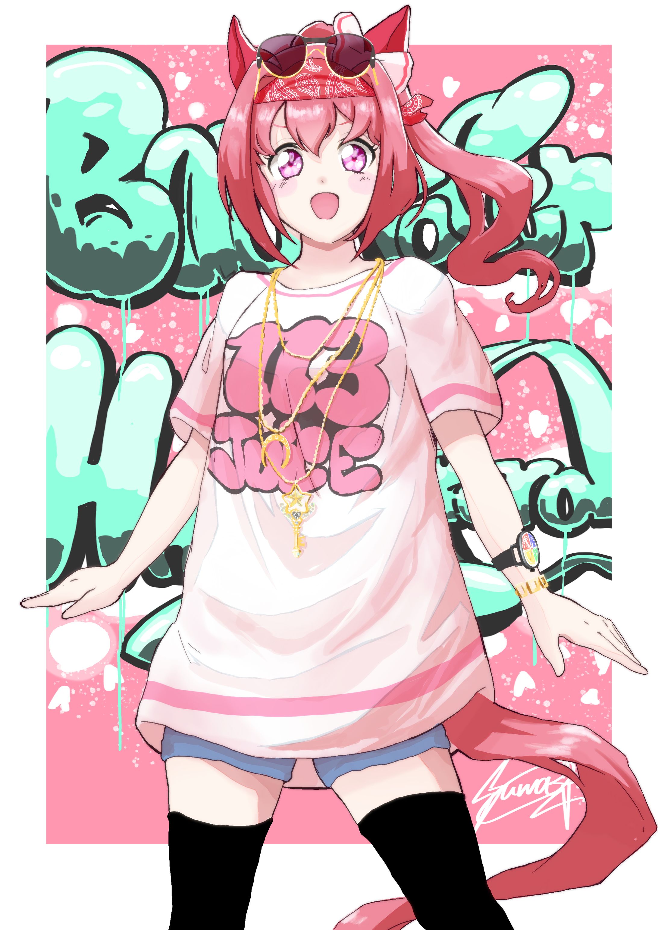 二次創作 ウマ娘プリティダービー イラスト-1