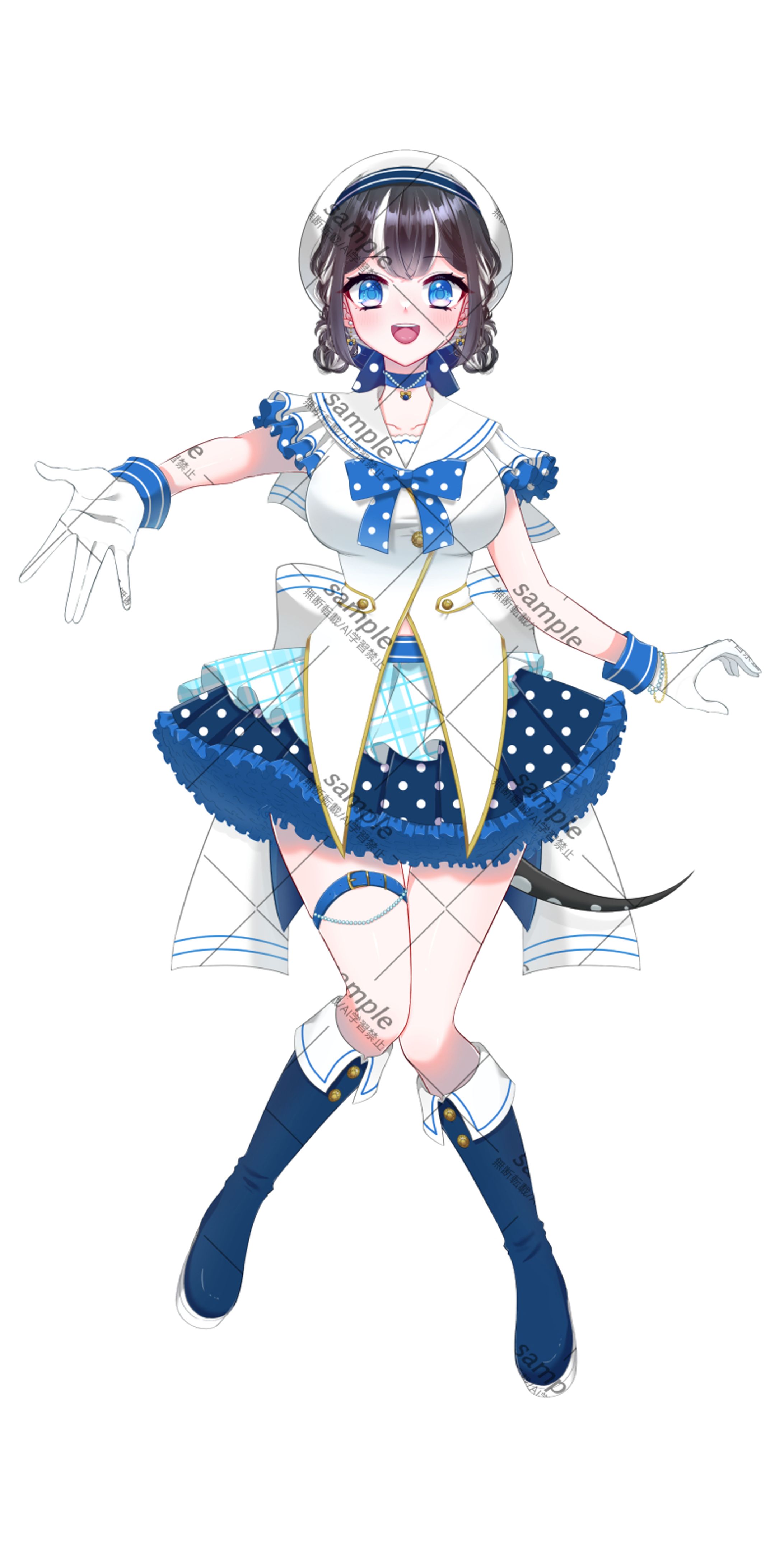 ぽる。ぽるか様ユニット衣装立ち絵-1