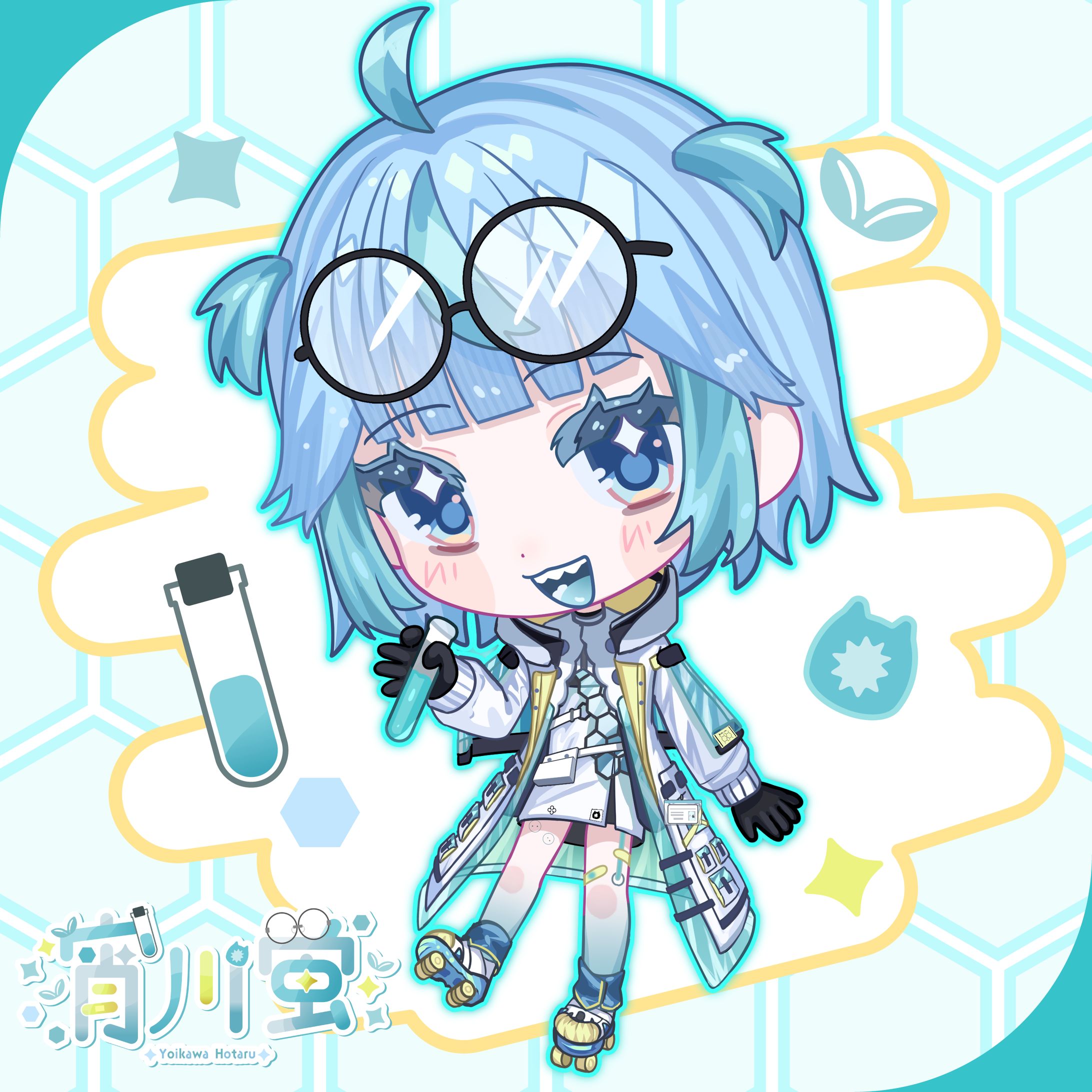 【自主制作】デフォルメイラスト-1